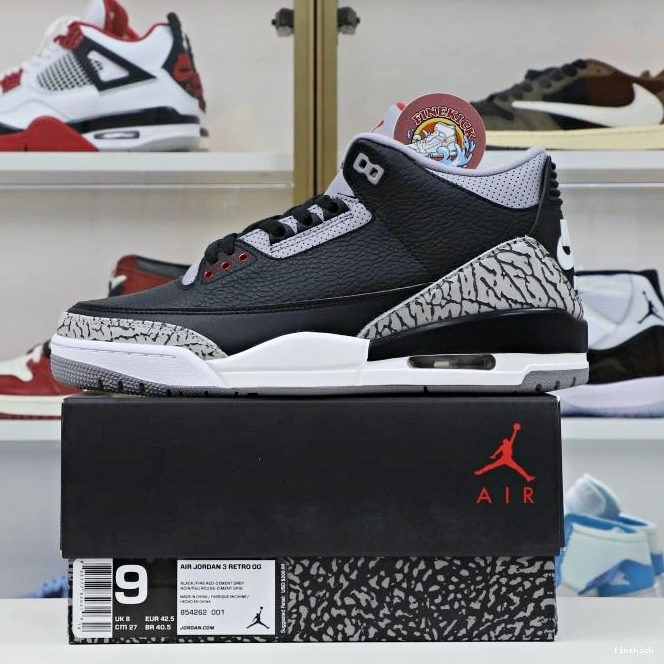 3  2018（854262-001） Jordan blackcement retro Air Jordan 0115